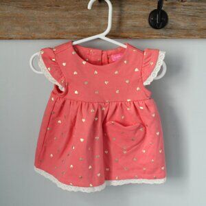 ❄️5/$25🎄Isaac Mizrahi Size 3-6M Heart dress